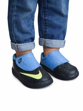 Nike KD Kevin Durant VI Sneakers 599479 006 Yellow Navy Teal Toddlers Size 6c‎
